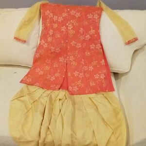 Indian Girl Two Piece Set